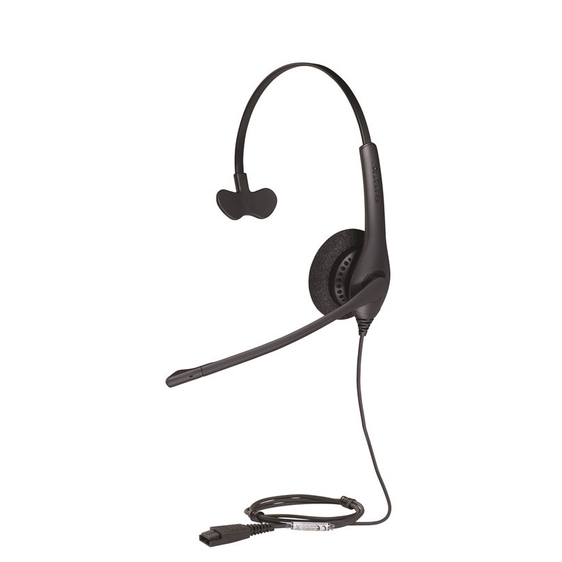 jabra biz 1500 mono qd headset view